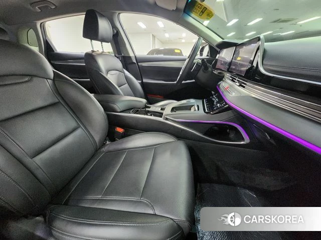 Hyundai The New Grandeur IG Hybrid 2022 Черный из Кореи, фото 6