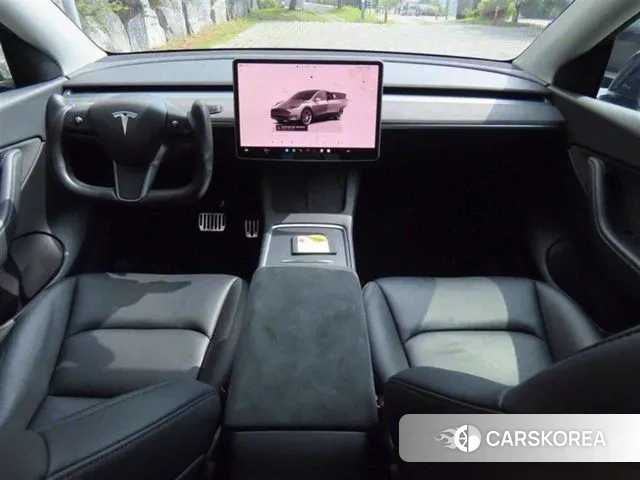 Tesla Model Y 2022 Серый из Кореи, фото 6