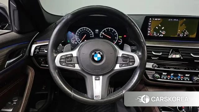 BMW 5 Series (G30) 2019 Синий из Кореи, фото 6