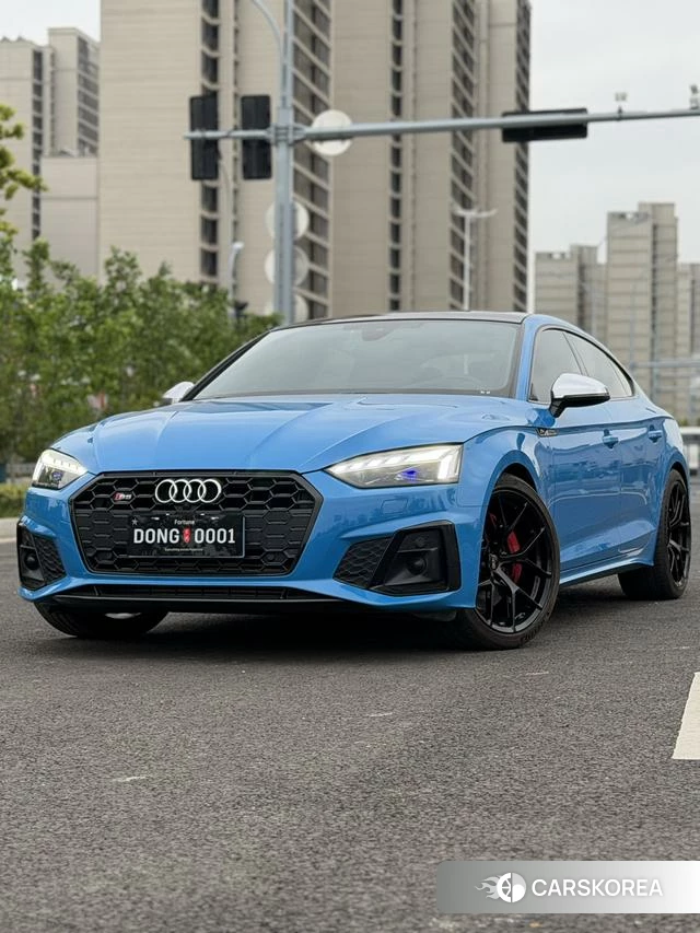 Audi S5 2021 Синий из Китая, фото 6