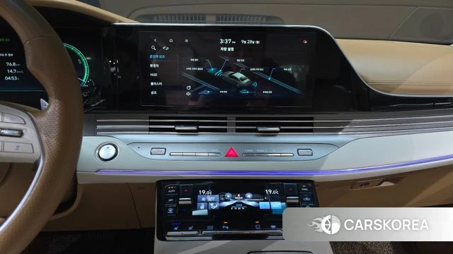 Hyundai The New Grandeur IG Hybrid 2021 Белый из Кореи, фото 6