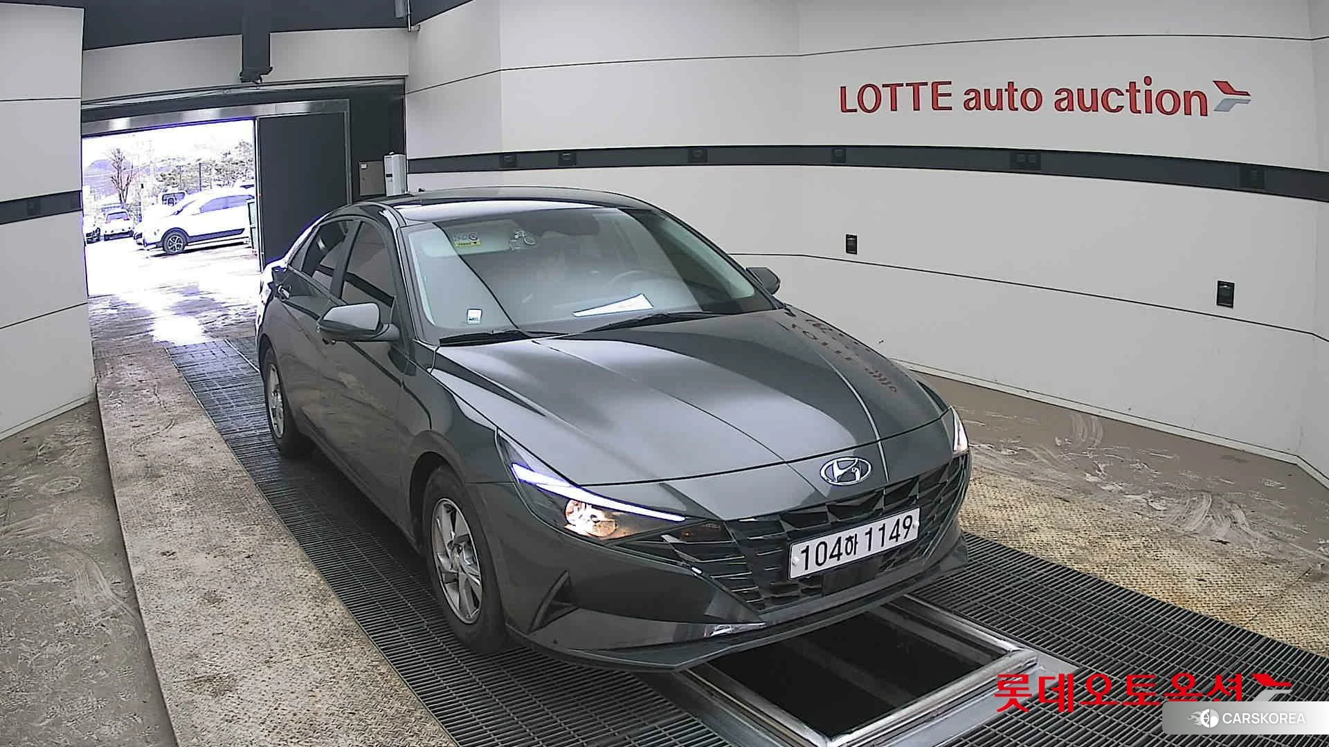 Hyundai Avante 2021 Amazon Gray из Кореи, фото 6