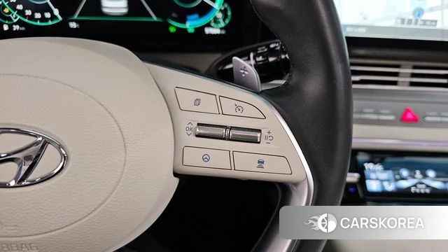 Hyundai The New Grandeur IG Hybrid 2022 Белый из Кореи, фото 6