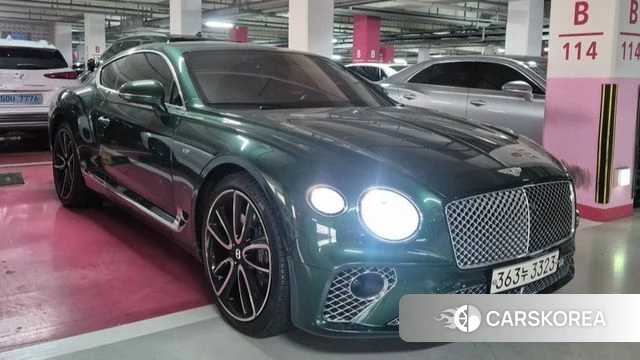 Bentley Continental GT 3rd Generation 2022 Темно-зеленый из Кореи, фото 6