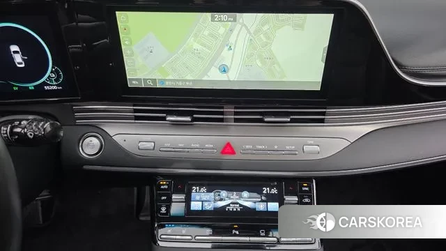 Hyundai The New Grandeur IG Hybrid 2022 Черный из Кореи, фото 6