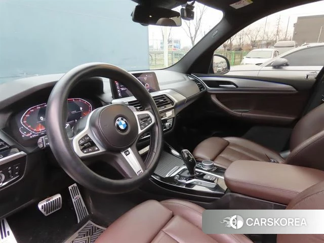 BMW X3 (G01) 2021 Черный из Кореи, фото 6