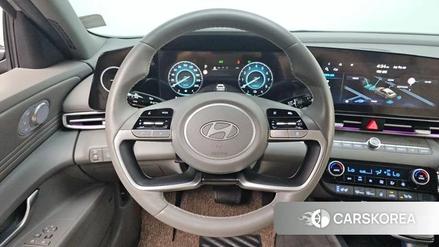 Hyundai The New Avante Hybrid (CN7) 2023 Серебристо-серый из Кореи, фото 6