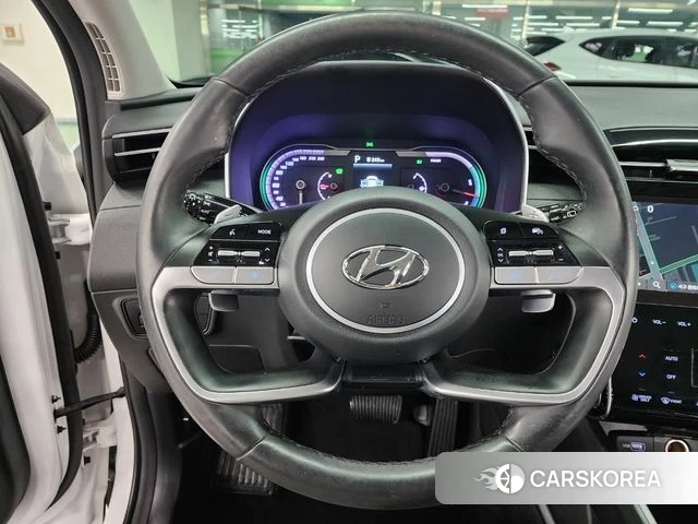 Hyundai Tucson Hybrid (NX4) 2021 Жемчужный цвет из Кореи, фото 6