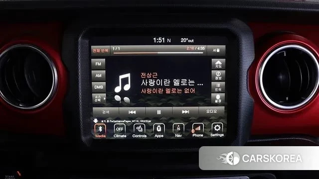 Jeep Gladiator (JT) 2022 Красный из Кореи, фото 6