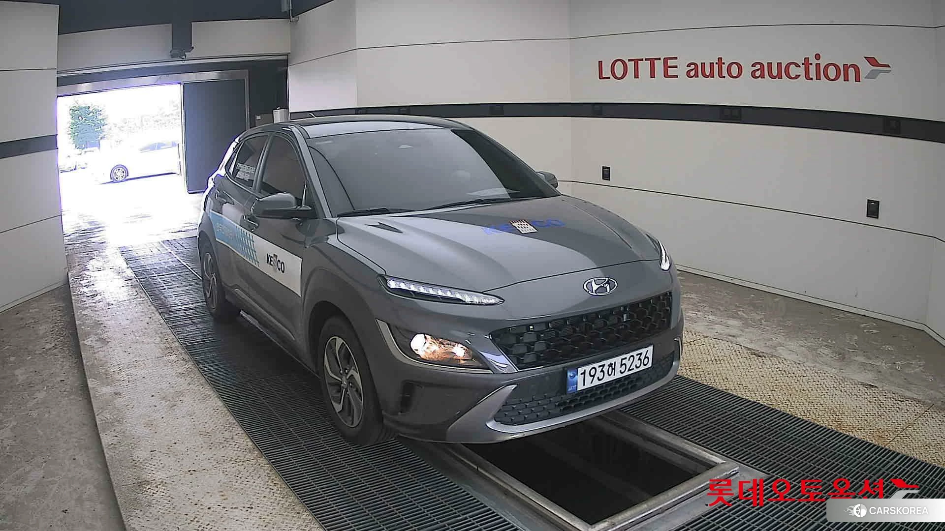 Hyundai Kona Hybrid 2023 Galactic Grey Metallic из Кореи, фото 6