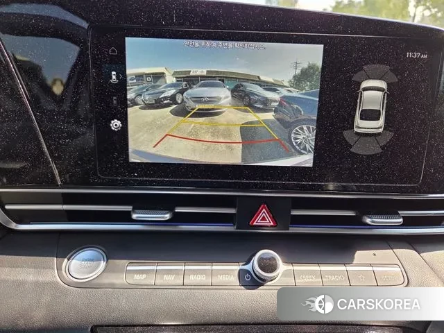 Hyundai The New Avante Hybrid (CN7) 2023 Серебристо-серый из Кореи, фото 6