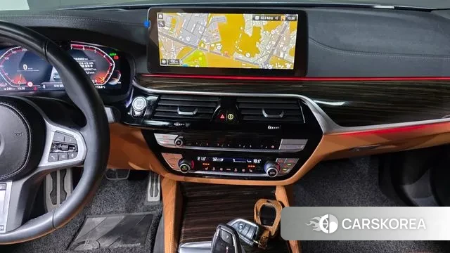 BMW 5 Series (G30) 2021 Синий из Кореи, фото 6