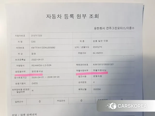 Genesis G90 (RS4) 2022 Черный из Кореи, фото 6