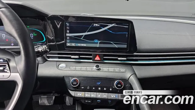 Hyundai The New Avante Hybrid (CN7) 2023 Серебряный из Кореи, фото 6