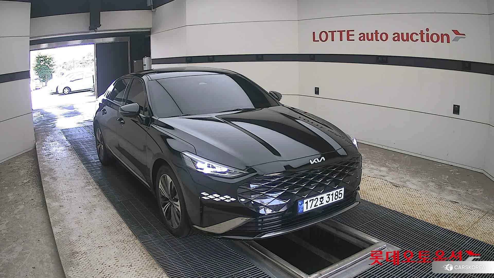 Kia K8 Hybrid 2023 Aurora Black Pearl из Кореи, фото 6