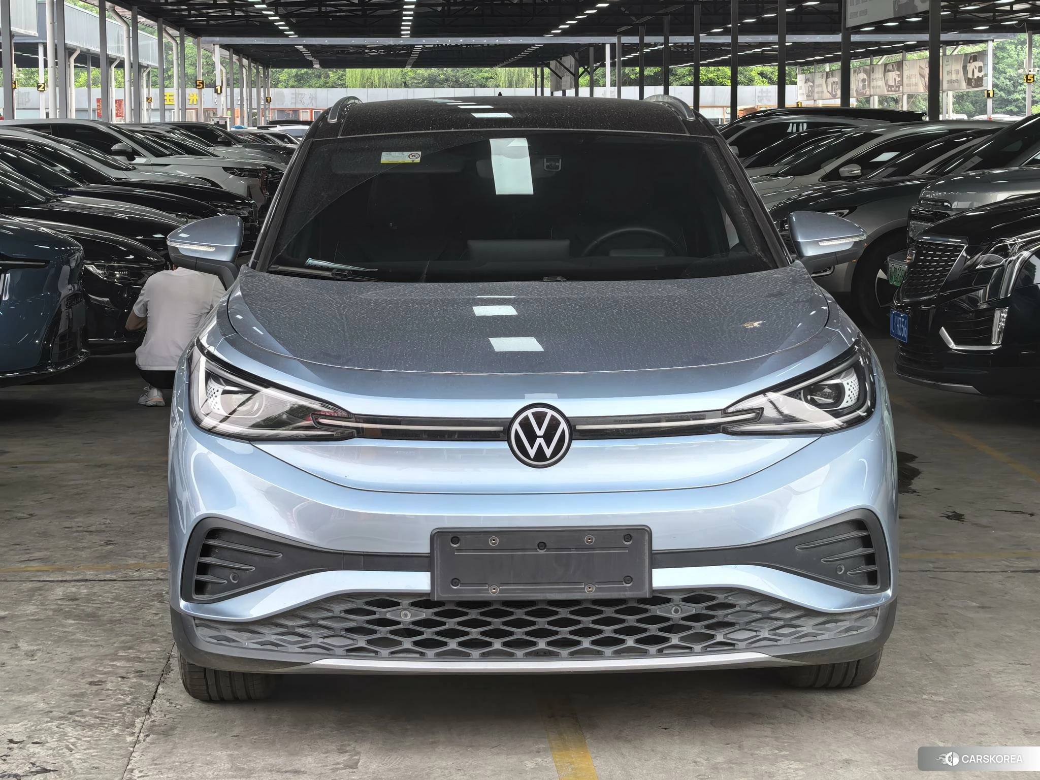 Volkswagen ID.4 X 2024 Синий из Китая, фото 6