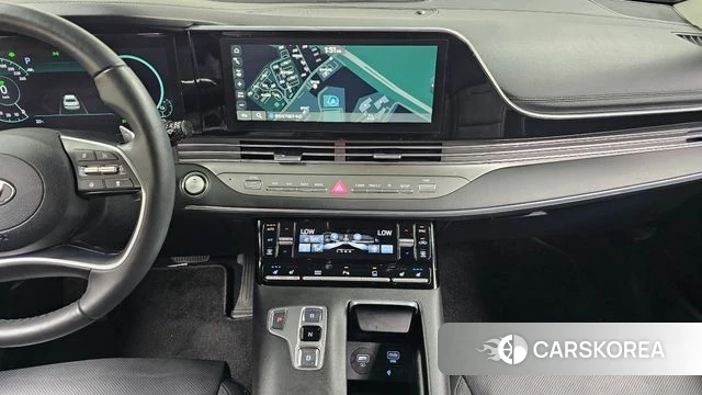 Hyundai The New Grandeur IG Hybrid 2022 Черный из Кореи, фото 6