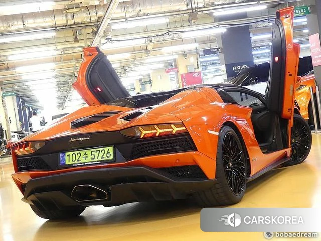 Lamborghini Aventador 2019 Оранжевый из Кореи, фото 6