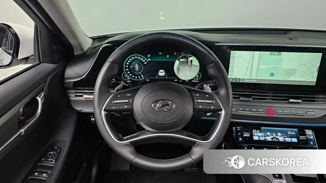 Hyundai The New Grandeur IG Hybrid 2022 Белый из Кореи, фото 6
