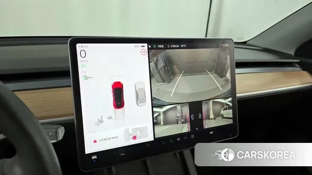 Tesla Model Y 2021 Красный из Кореи, фото 6