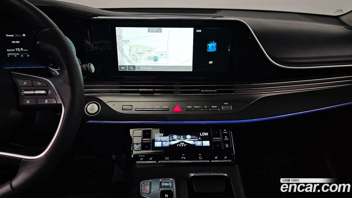 Hyundai The New Grandeur IG Hybrid 2022 Черный из Кореи, фото 6