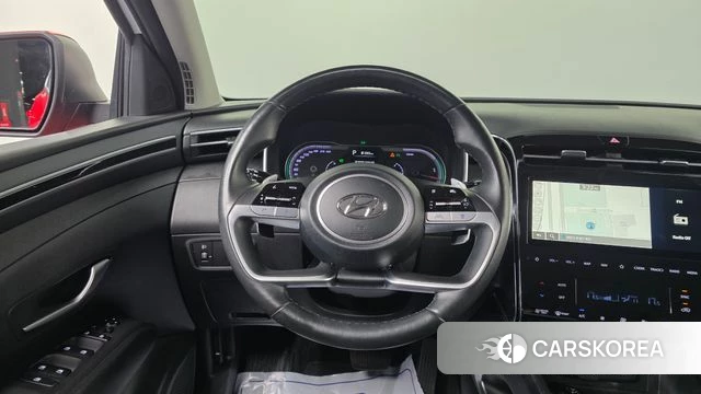 Hyundai Tucson Hybrid (NX4) 2022 Красный из Кореи, фото 6