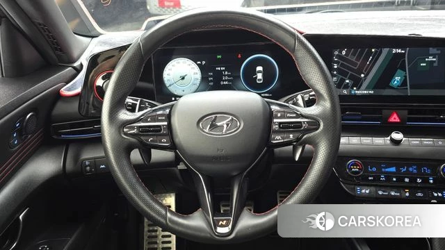 Hyundai Avante (CN7) 2022 Черный из Кореи, фото 6