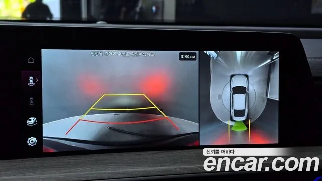 Kia K8 Hybrid 2021 Черный из Кореи, фото 6