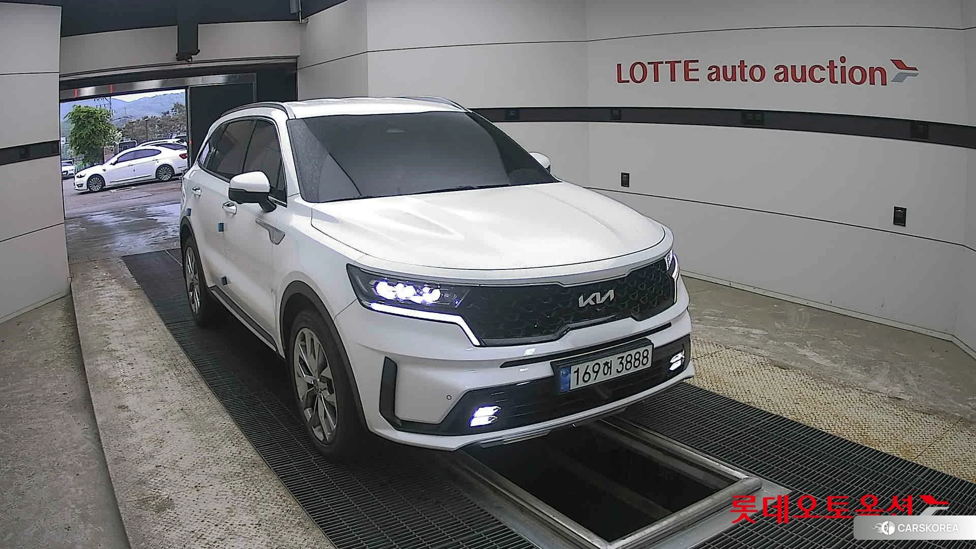 Kia Sorento 2022 Snow White Pearl (optional) из Кореи, фото 6
