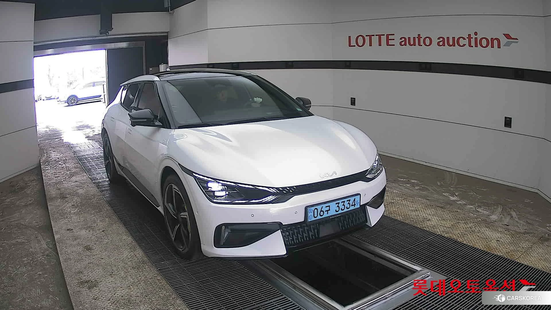 Kia EV6 GT 2023 Белый из Кореи, фото 6