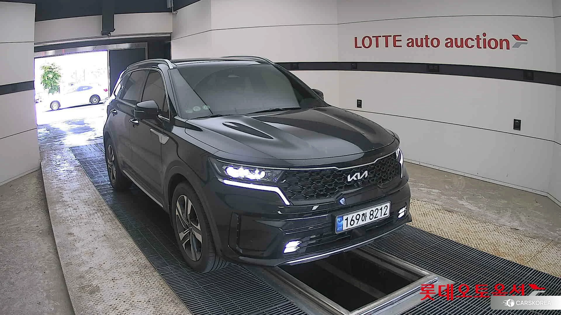 Kia Sorento Hybrid 2022 Черный из Кореи, фото 6