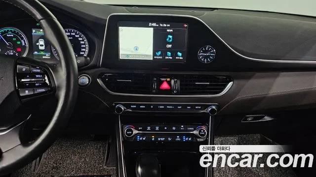 Hyundai Grandeur IG Hybrid 2018 Серый из Кореи, фото 6