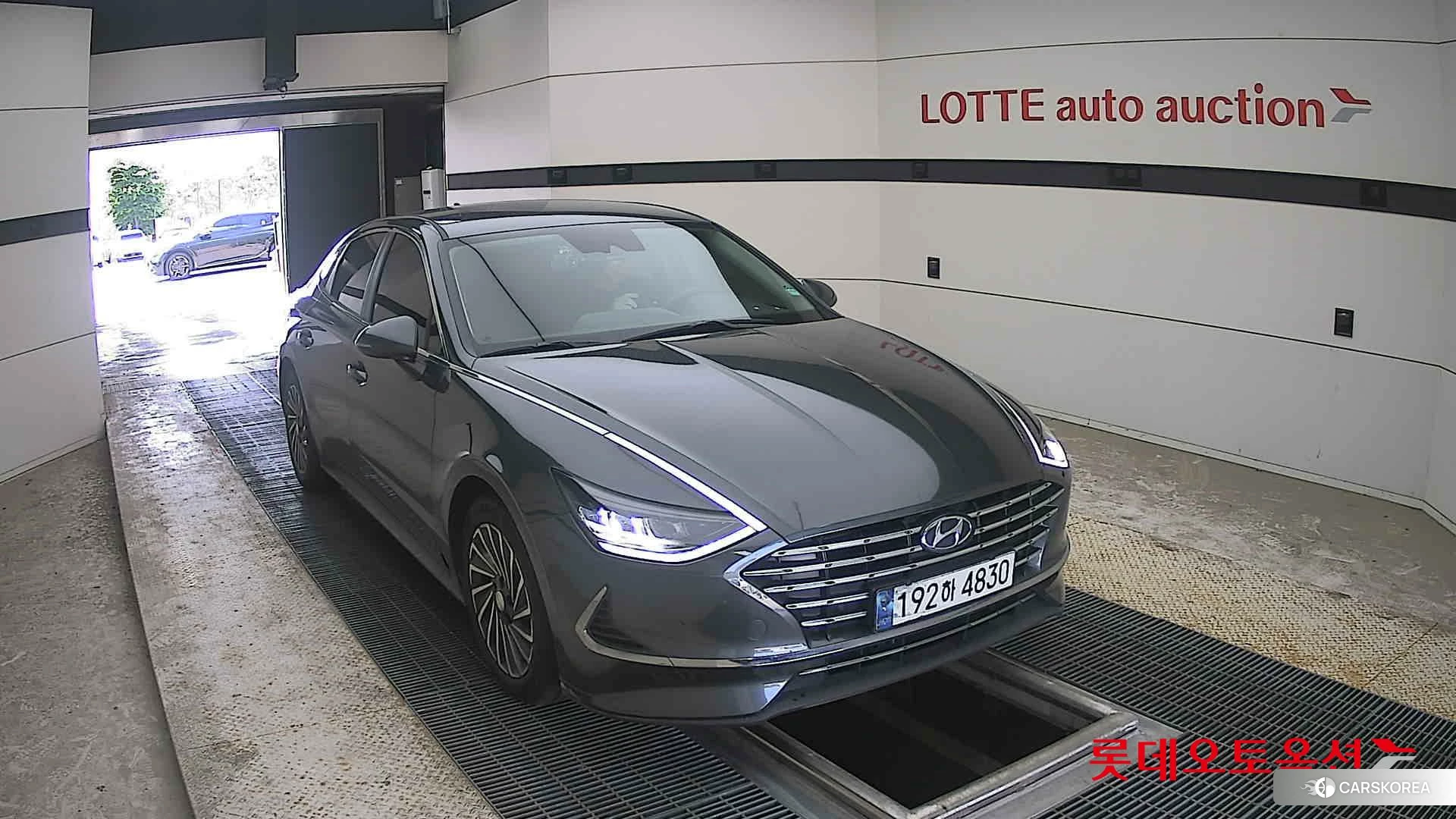 Hyundai Sonata Hybrid 2023 Nocturne Grey Metallic из Кореи, фото 6