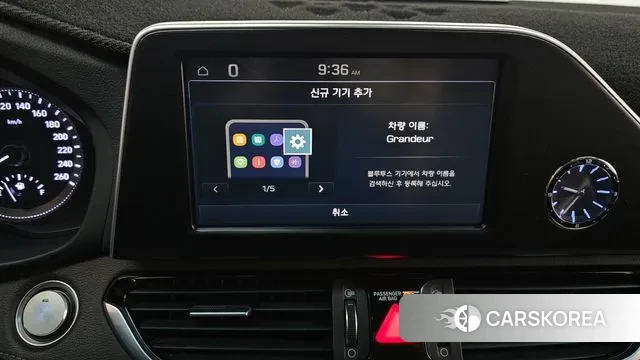 Hyundai Grandeur IG Hybrid 2018 Серый из Кореи, фото 6