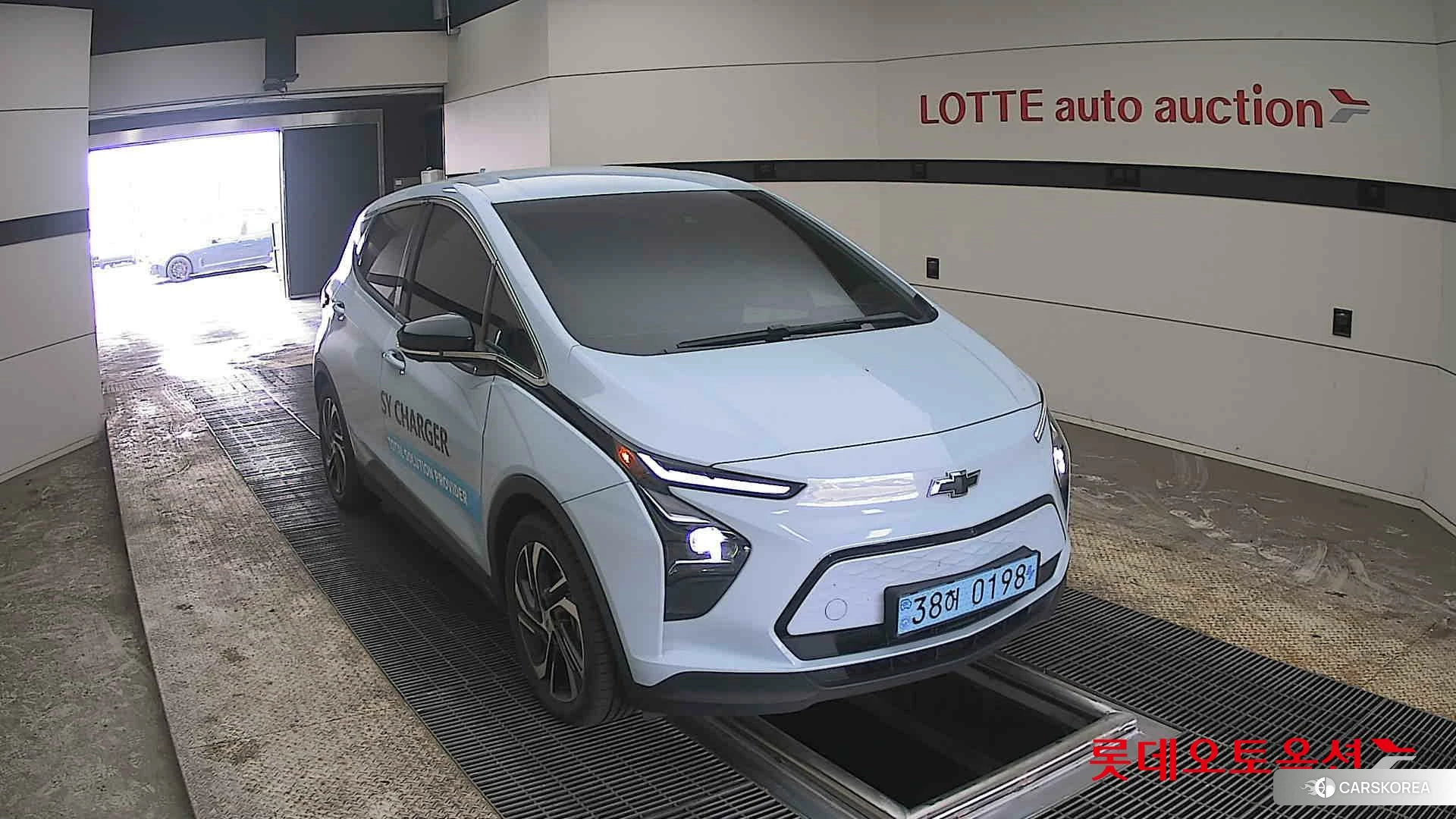 Korea G M Bolt (EV) 2022 Ice Blue из Кореи, фото 6