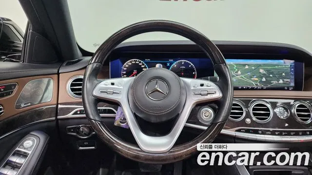 Mercedes-Benz S-Class W222 2019 Черный из Кореи, фото 6