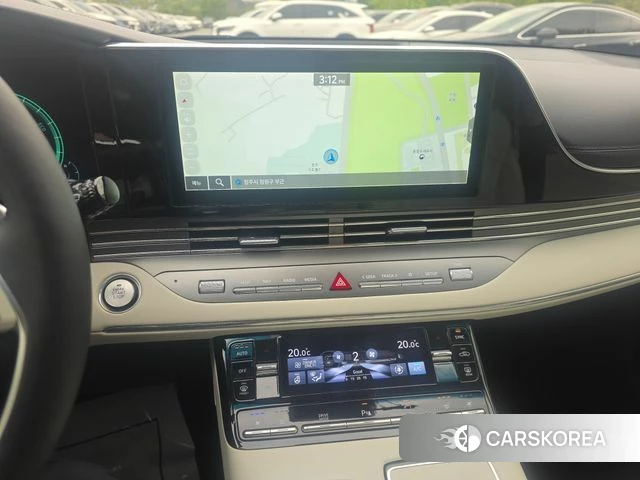 Hyundai The New Grandeur IG Hybrid 2022 Черный из Кореи, фото 6