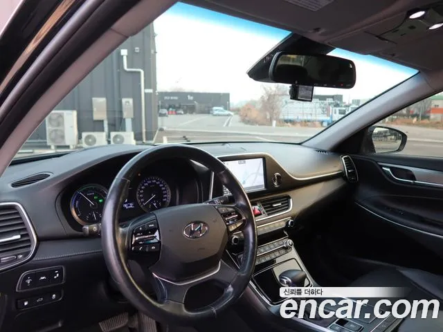 Hyundai Grandeur IG Hybrid 2019 Черный из Кореи, фото 6