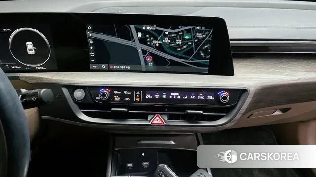 Kia K8 Hybrid 2021 Черный из Кореи, фото 6