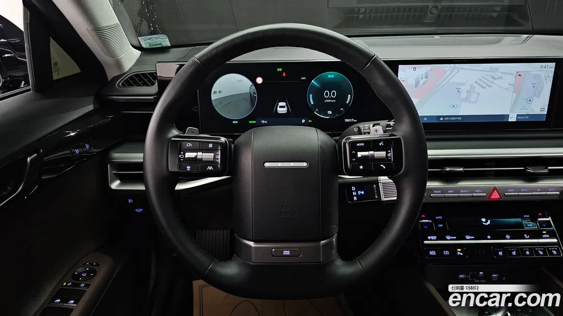 Hyundai Grandeur Hybrid (GN7) 2023 Черный из Кореи, фото 6