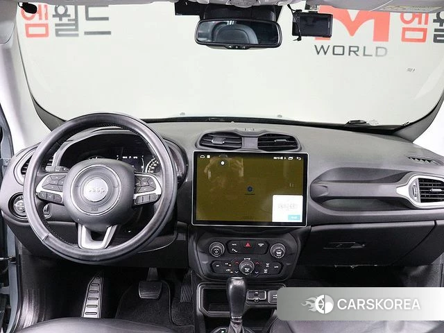 Jeep Renegade 2018 Небесно-голубой из Кореи, фото 6