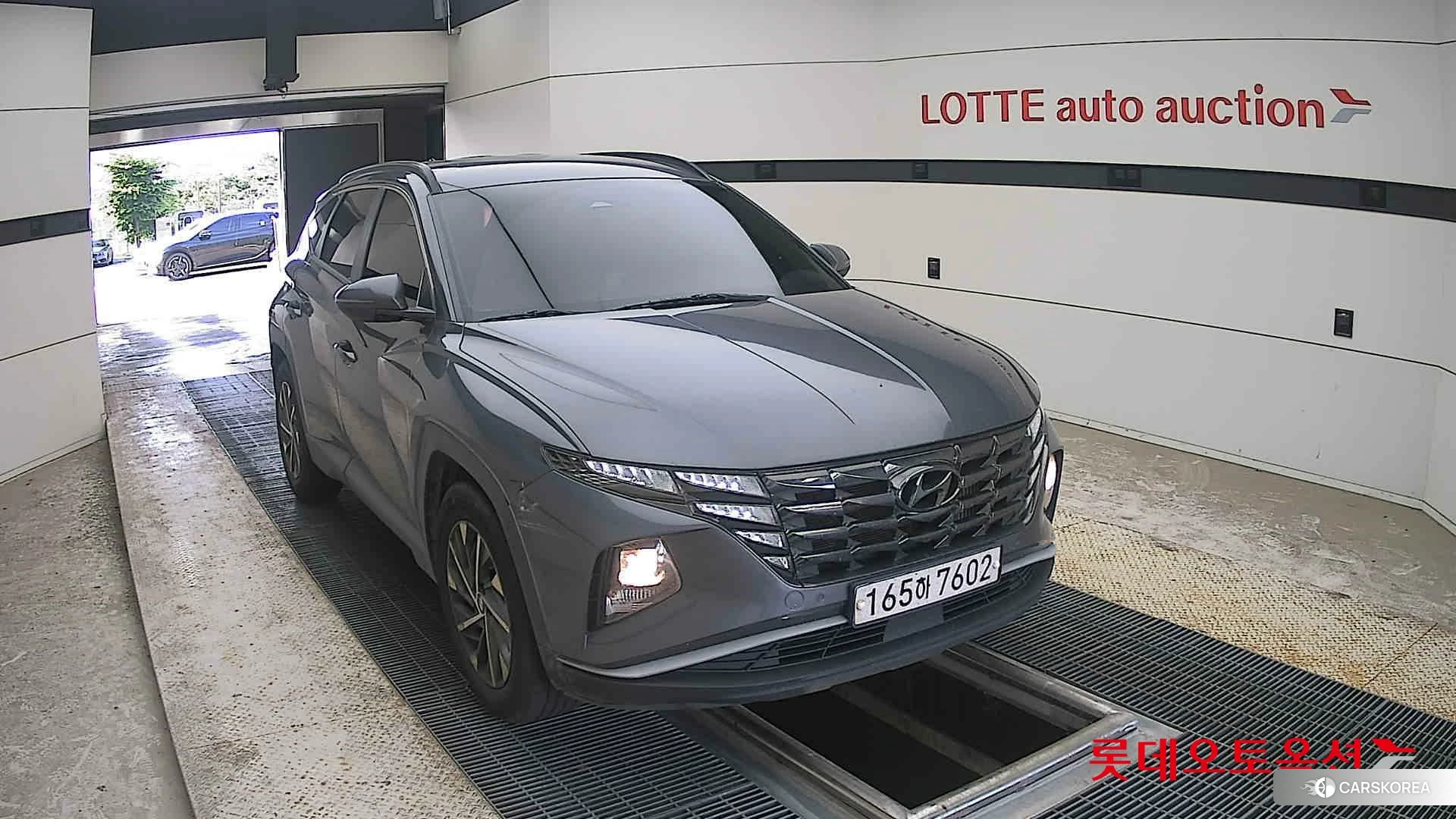 Hyundai Tucson 2022 Titanium Grey Metallic из Кореи, фото 6