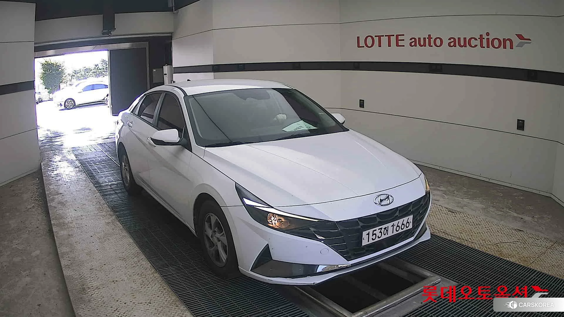 Hyundai Avante 2021 Polar White из Кореи, фото 6