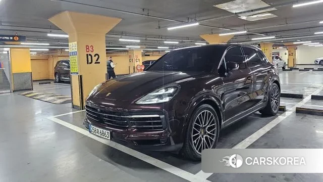 Porsche Cayenne (PO536) 2021 Коричневый из Кореи, фото 6