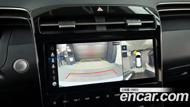 Hyundai Tucson Hybrid (NX4) 2021 Белый из Кореи, фото 6