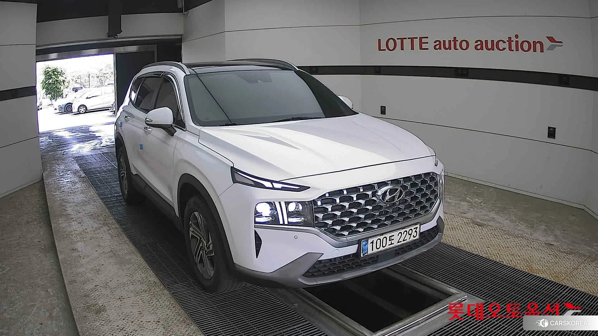 Hyundai Santa Fe 2021 Белый из Кореи, фото 6