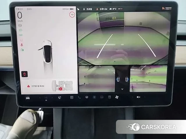 Tesla Model Y 2021 Белый из Кореи, фото 6