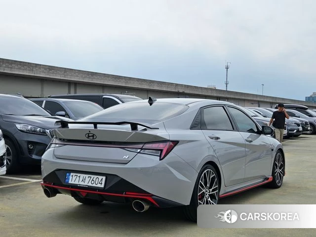 Hyundai Avante (CN7) 2022 Серебристо-серый из Кореи, фото 6