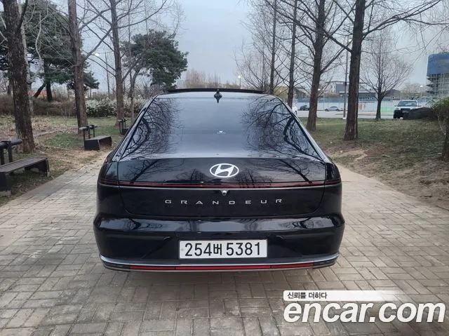 Hyundai Grandeur Hybrid (GN7) 2023 Черный из Кореи, фото 6