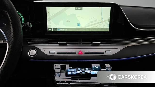 Hyundai The New Grandeur IG Hybrid 2021 Серый из Кореи, фото 6